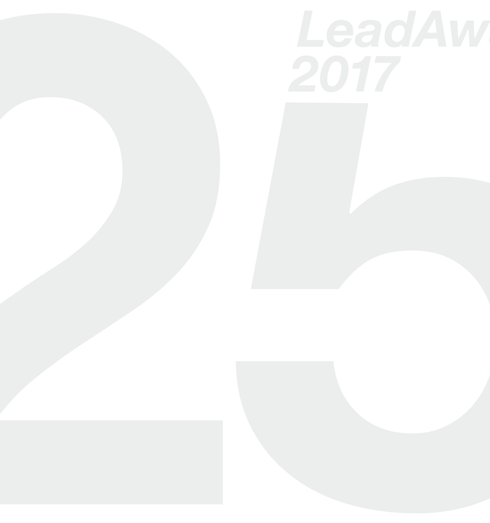 25 Jahre LeadAwards